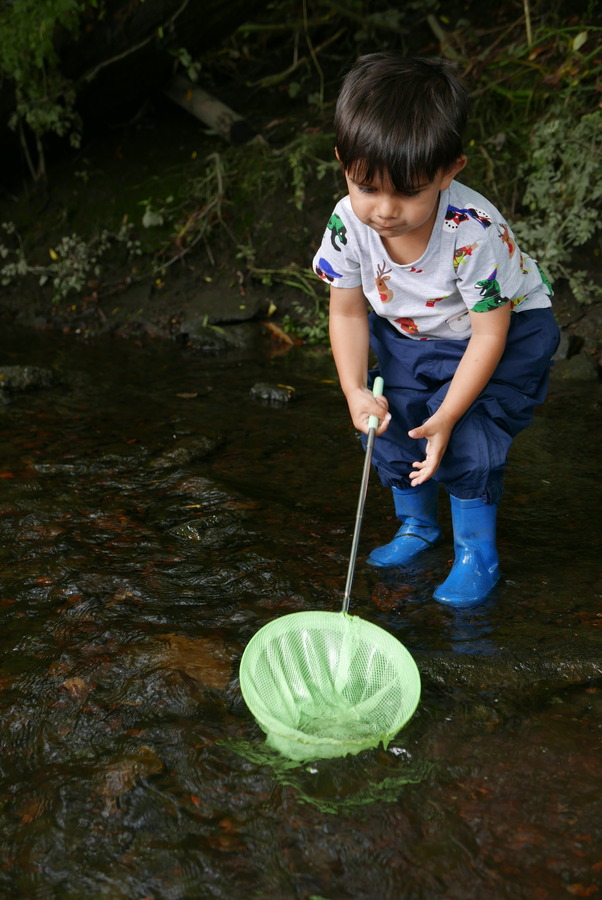 River Dipping - first go